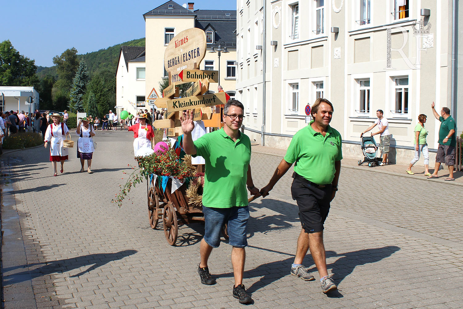 750 Jahre Berga/Elster mit großem Festumzug gefeiert ♔ Reußische