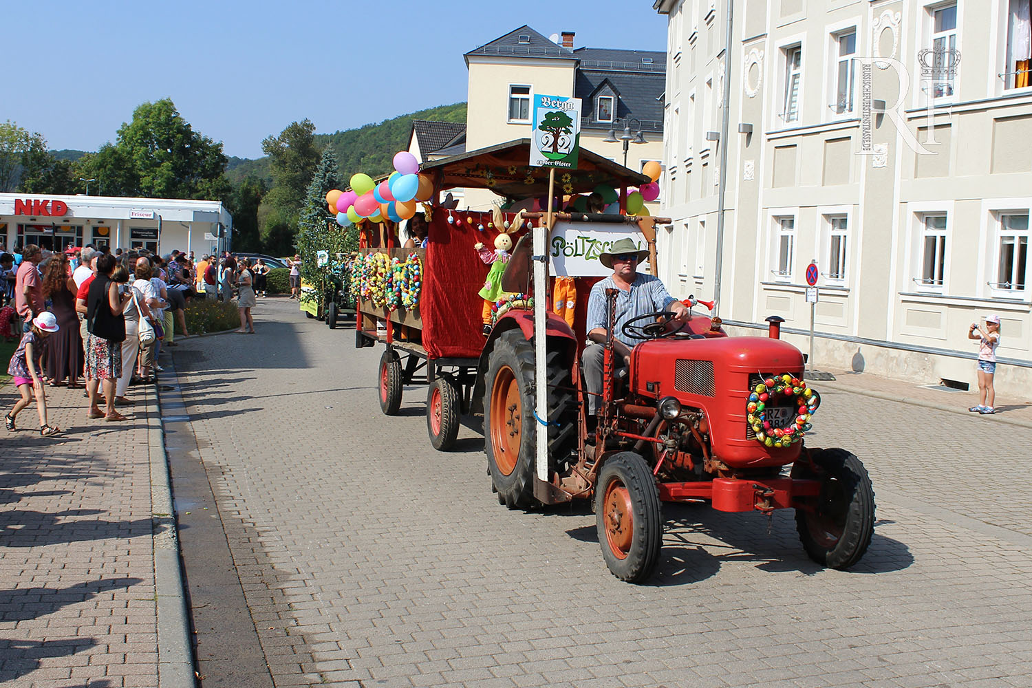 750 Jahre Berga/Elster mit großem Festumzug gefeiert ♔ Reußische
