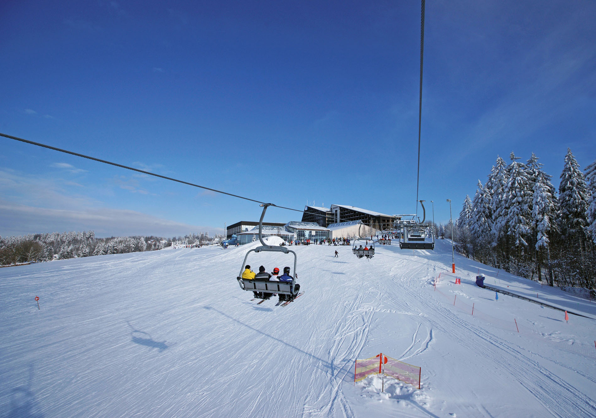 Winter im Vogtland: Schneekönige der Skipiste