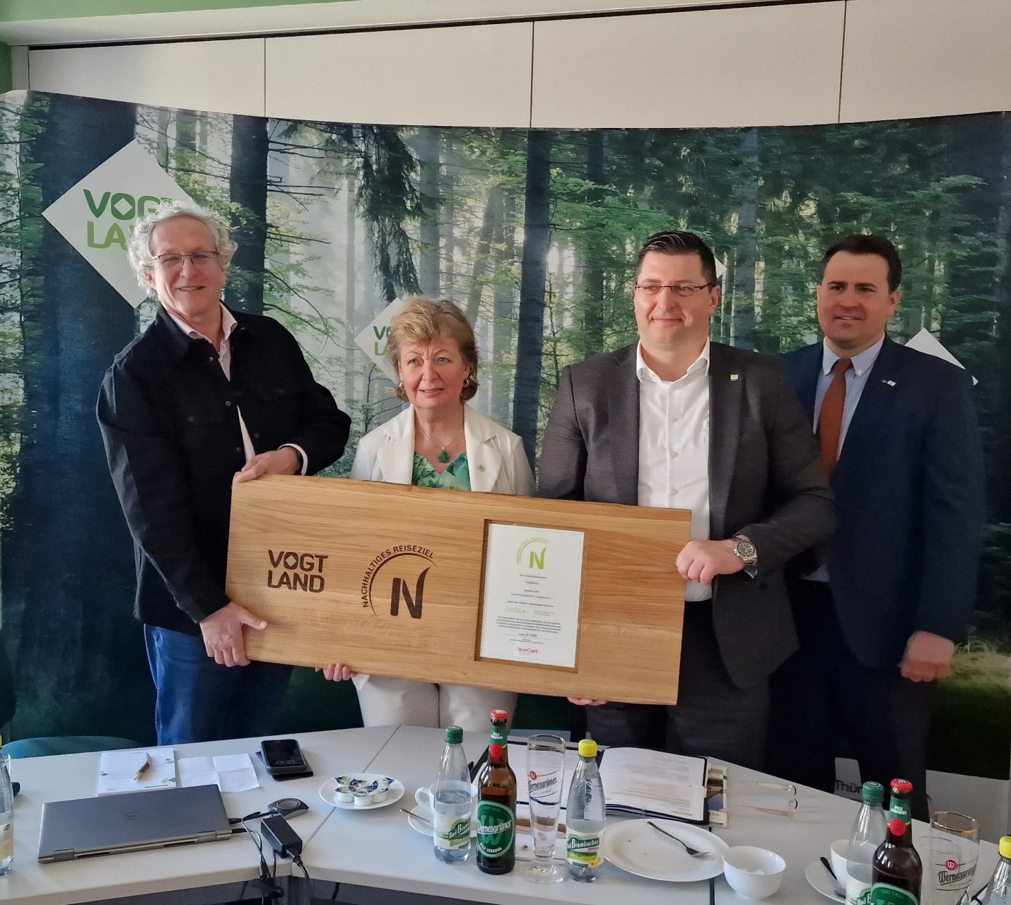 Reiseregion Vogtland erhält Zertifizierung zum nachhaltigen Reiseziel