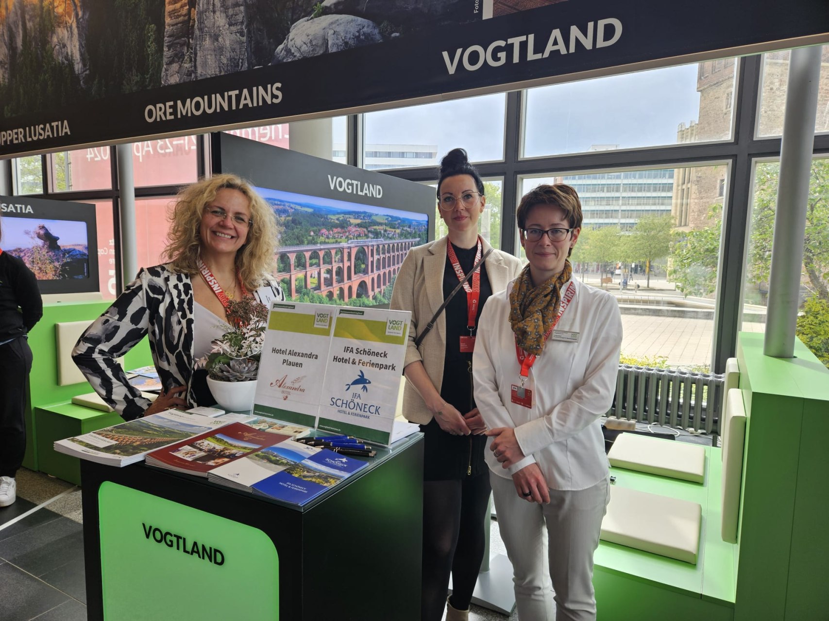 Das Vogtland präsentierte sich auf dem 50. German Travel Mart in Chemnitz